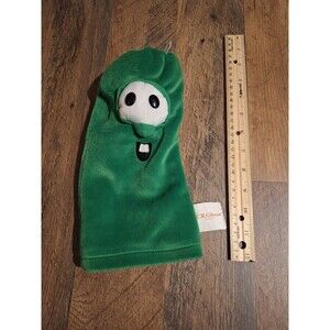 VeggieTales Larry  Green Cucumber Puppet Plush Big Ideas